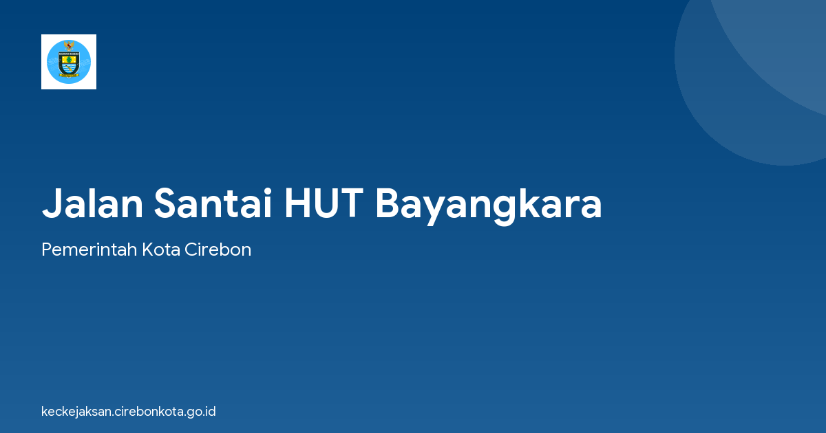 Jalan Santai HUT Bayangkara