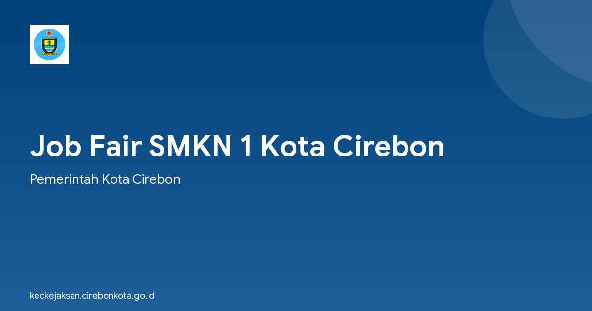 Job Fair SMKN 1 Kota Cirebon