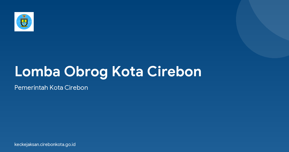 Lomba Obrog Kota Cirebon