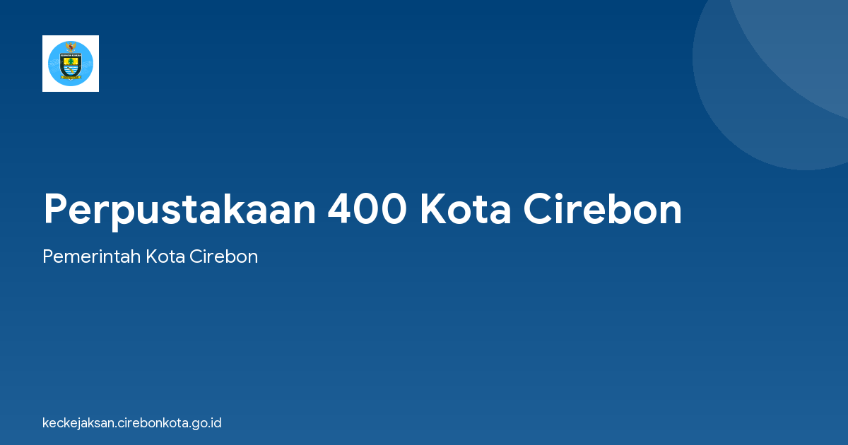 Perpustakaan 400 Kota Cirebon